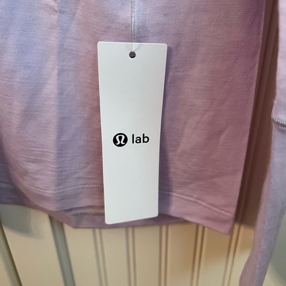 NWT - Lululemon Lab - Women's Gami Long Sleeve - Color: Smooth Silver - Size: 8 - Picture 9 of 15